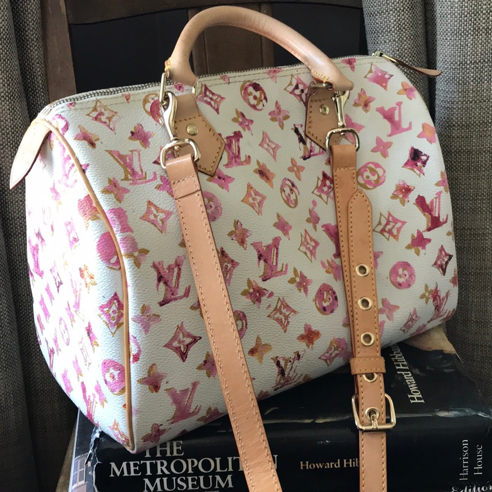 RARE Speedy Aqaurelle 35 Pink Watercolor